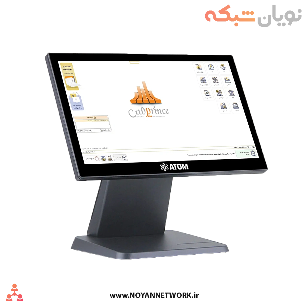صندوق فروشگاهي (تاچ پوز) لمسي ATOM/I5/Ram 8G/SSD 128